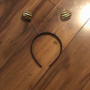 Bumblebee heart headband costume